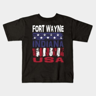 Fort Wayne Indiana USA T-Shirt Kids T-Shirt